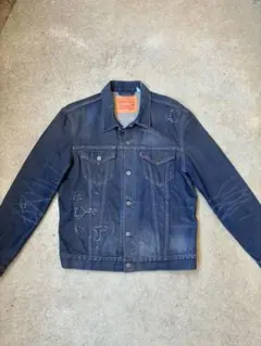 Levi's ダメージ加工 デニムジャケット Gジャン 古着