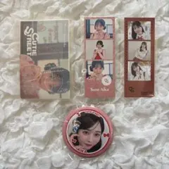 CUTIE STREET きゅーすと 佐野愛花 缶バッジ ステッカー ラッフル