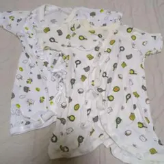 ベビー肌着　コンビ肌着　50-60 2枚セット こぐまちゃん
