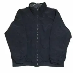 コビントン ナイロンジャケット 中綿 裏フリース ブラック US古着z95①