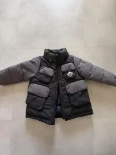 breeze 中綿フード取り外しダウンコート