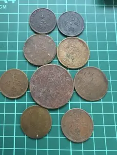 C748 明治8年 一厘銅貨(前期・降八) 全6枚 - メルカリ