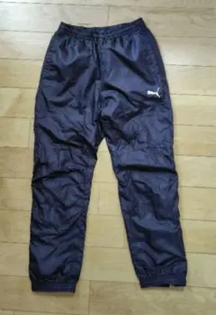 Puma ピステパンツ ダークブルー(紺) サイドジッパー付き　150