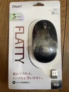Digio FLATTY 無線マウス Mサイズ　ナカバヤシ
