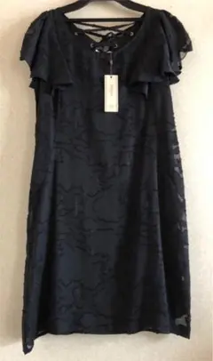新品 未使用 タグ付きワンピース プロポーション等お好きな方　黒のサムネイル