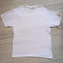 定番　Champion チャンピオン Tシャツ ホワイト Mサイズ ワンポイント