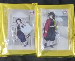 鬼滅の刃　冨岡義勇　胡蝶しのぶ　背景付きアクリルスタンド