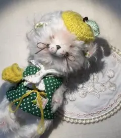 国内有名作家アーティストベア 猫ちゃん入手困難 - メルカリ