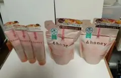 【新品】&honey シャンプー 詰替え2個＆ヘアパック3本セット
