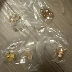 【本日中発送】リラックマ　クリアマスコットチャーム　コンプリートセット