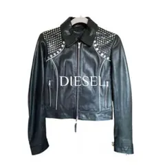 DIESEL Black Gold レザージャケットレディース　サイズ３８