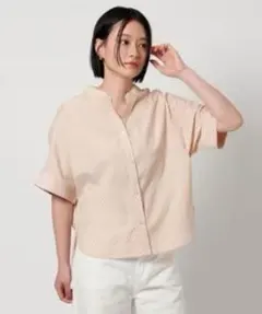 新品タグ付きユナイテッドアローズ スキッパー ハーフスリーブシャツのサムネイル