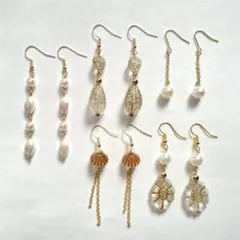ハンドメイド ピアス