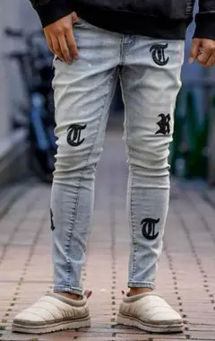 adamsJUGGLER RTEG O.Eパッチデニムロングパンツのサムネイル