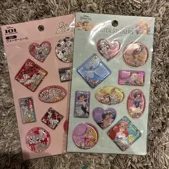【2点セット】セリア ディズニー ウォーターシール