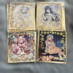 オンゲキ グッズキャンペーン 箔押し色紙 6枚セット - メルカリ