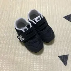 ニューバランス　ベビーキッズ　スニーカー　靴　ブラック　黒　373 14.5cm