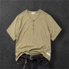 00s old uniqlo Basquiat Henley S/S Teeのサムネイル