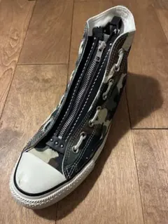 NEWジッパーユニット46 コンバースオールスター用　黒革