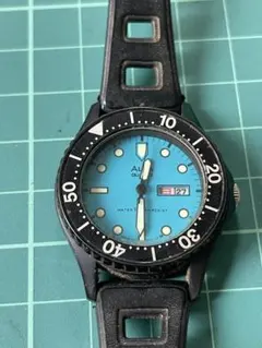 SEIKO ALBA V243-0060 水色ダイバー新品電池のサムネイル