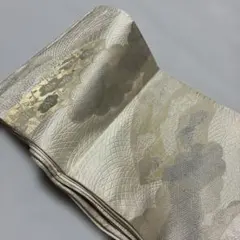 正絹の袋帯　梅花