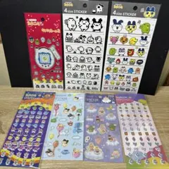 《m8》たまごっち 4size プチプチシール きらきらシール2 キラふわ