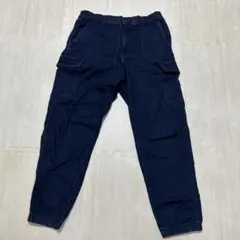 ユニクロ　カーゴジョガーパンツ　デニム