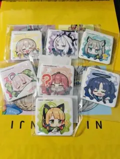 【日本未発売】限定特典 ブルーアーカイブ スタンプ 缶バッジ セット