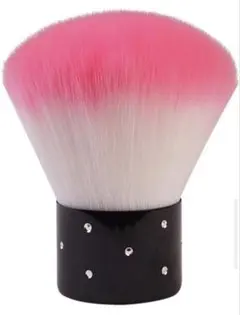 ネイルブラシ ネイルダスト ネイル用品 ピンク 独立型 コンパクト メイクツールのサムネイル