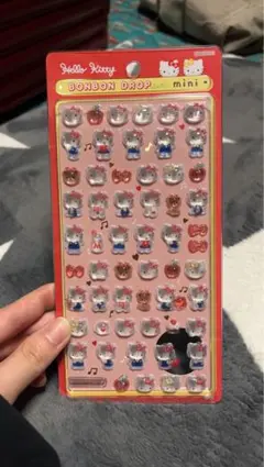 ハローキティ ボンボンドロップシール ミニ