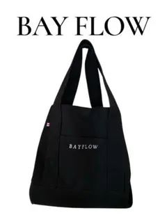 BAYFLOW 収納5ポケット LOGO TOTE BAG BLACKのサムネイル