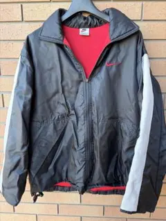 90s Nike 中綿ナイロンジャケット L 黒