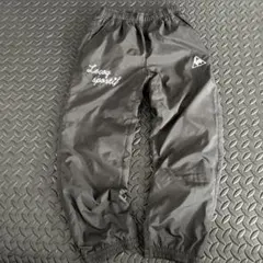 Lecoq sportif 黒 ロングパンツ　シャカシャカ　防寒　120