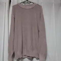 GU　ウォッシュドクルーネックセーター