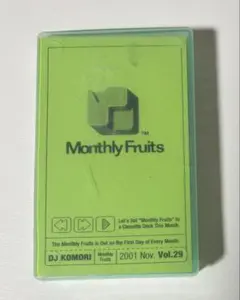 dj Komori Monthly Fruits 1999.9 カセット - メルカリ