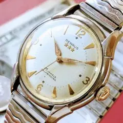 1940s】BENRUS スモセコ OH済 ヴィンテージ腕時計 - メルカリ