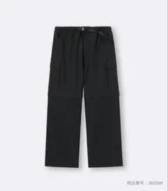 GU コンバーチブルワイドカーゴパンツ 美品のサムネイル