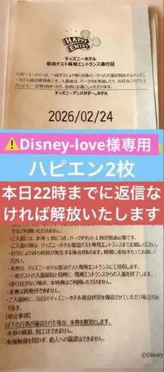 2026年最新】ハッピーエントリー通行証の人気アイテム - メルカリ