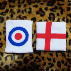リストバンドモッズターゲットUKベスパヴィンセントライアンフカフェレーサールイス
