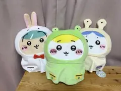 ちいかわとハチワレとうさぎぬいぐるみ