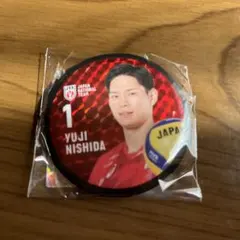 バレーボール 日本代表西田有志 缶バッチ