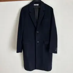 チェスターコート ネイビー