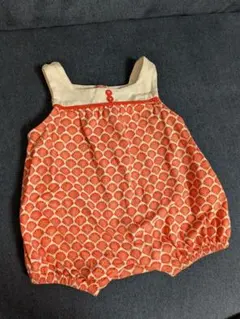 夏服　ロンパース 53サイズ　フランスブランド　女の子用　新生児用のサムネイル