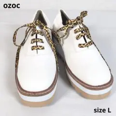 ☆状態良好☆ozoc オゾック 厚底 シューズ 靴 スニーカー L
