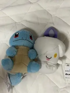 포켓몬 봉제인형 꼬부기 ヒトモシ 2点セット