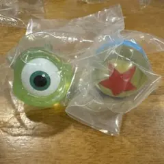 モンスターズ・インク カプセルトイ ファッションリング マイク ピクサーボール