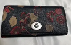 COACH 花柄 長財布