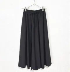 ハレイロ hareiro ワイドパンツ ドロスト スカンツ ブラック M