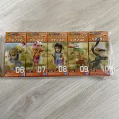 ワンピースワールドコレクタブルフィギュア ハチノス2 全5種セット