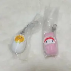 サンリオキャラクターズ おくるみベイビーマスコット３　マイメロ　ぐでたま
